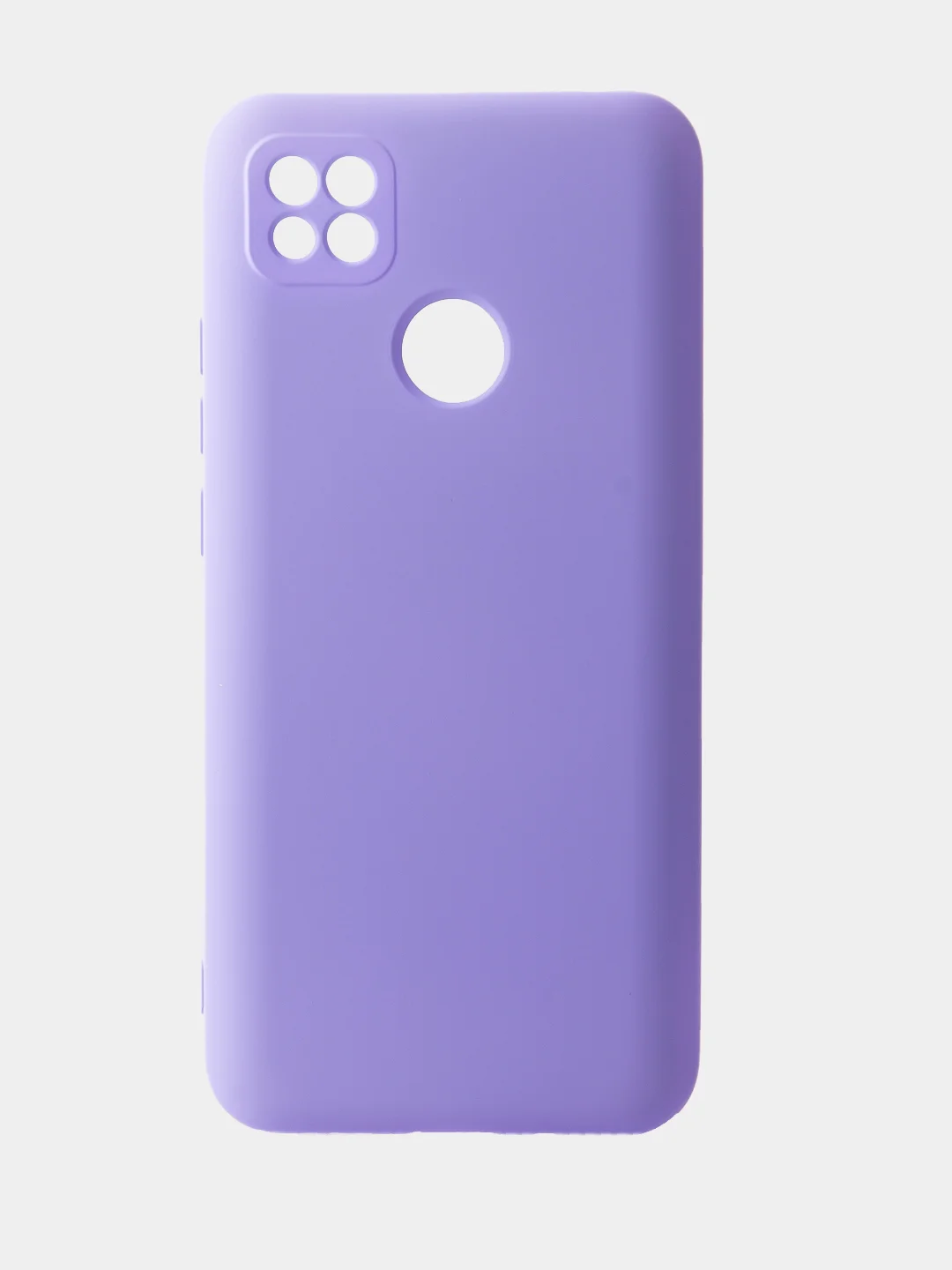 Фиолетовый чехол с бархатной подкладкой для Xiaomi Redmi 10A / Redmi 9C