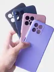 Бежевый чехол с бархатной подкладкой для Honor X8 2022