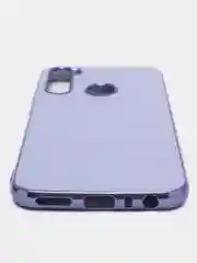 Лавандовый чехол Xiaomi Redmi Note 8T цветной, силиконовый, с глянцевой рамкой (Редми Нот 8Т)