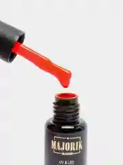 Гель лак для ногтей Majorik, 8g, красный алый оранжевый розовый барби нюд френч