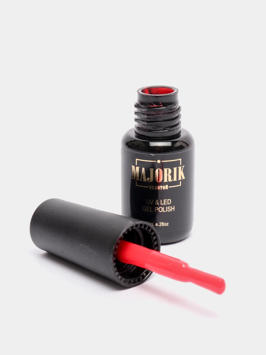 Гель лак для ногтей Majorik, 8g, красный алый оранжевый розовый барби нюд френч