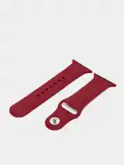 Багровый ремешок для Apple Watch, силиконовый