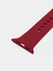 Багровый ремешок для Apple Watch, силиконовый