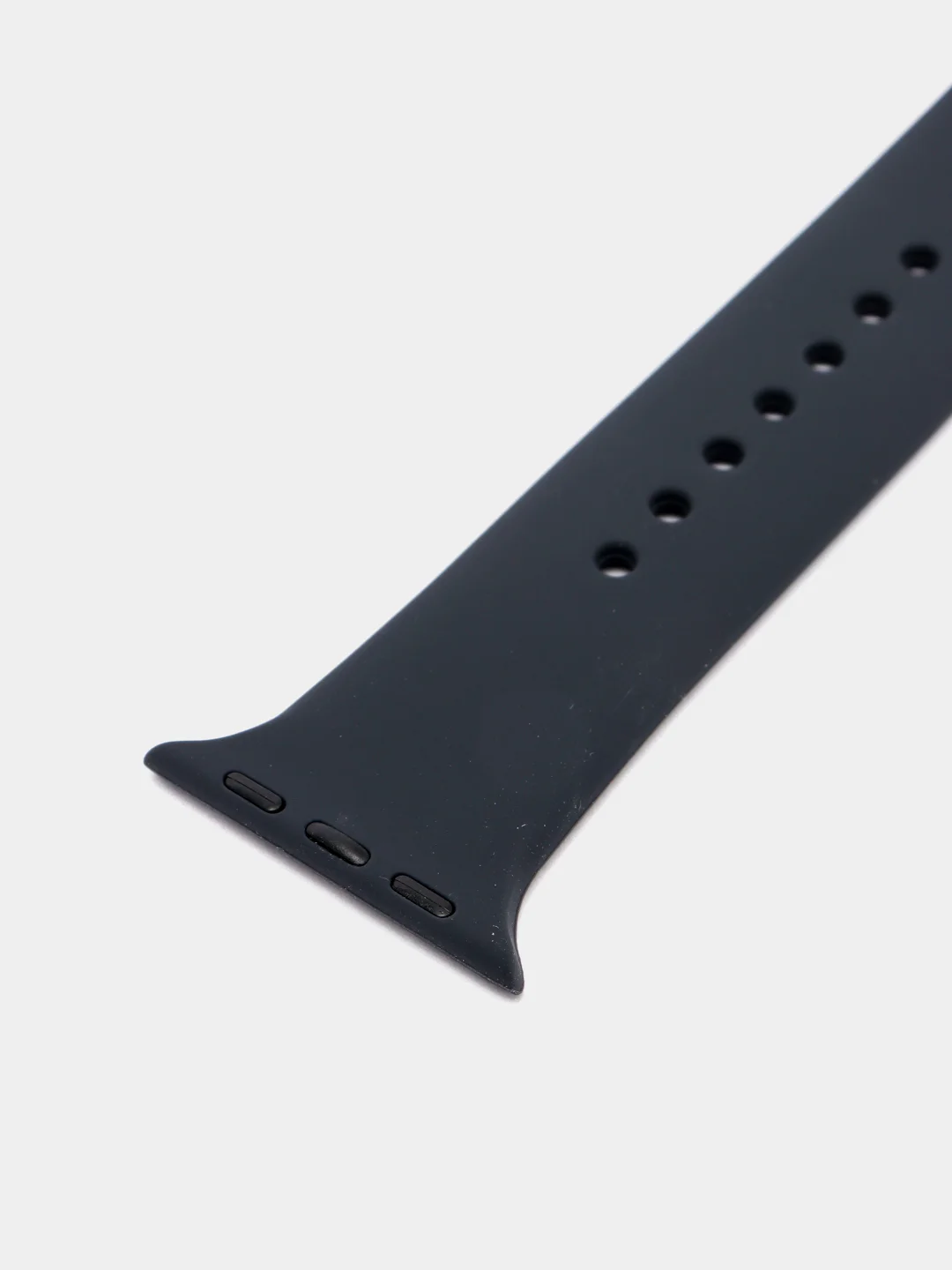 Угольный ремешок для Apple Watch, силиконовый