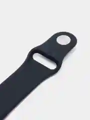 Угольный ремешок для Apple Watch, силиконовый