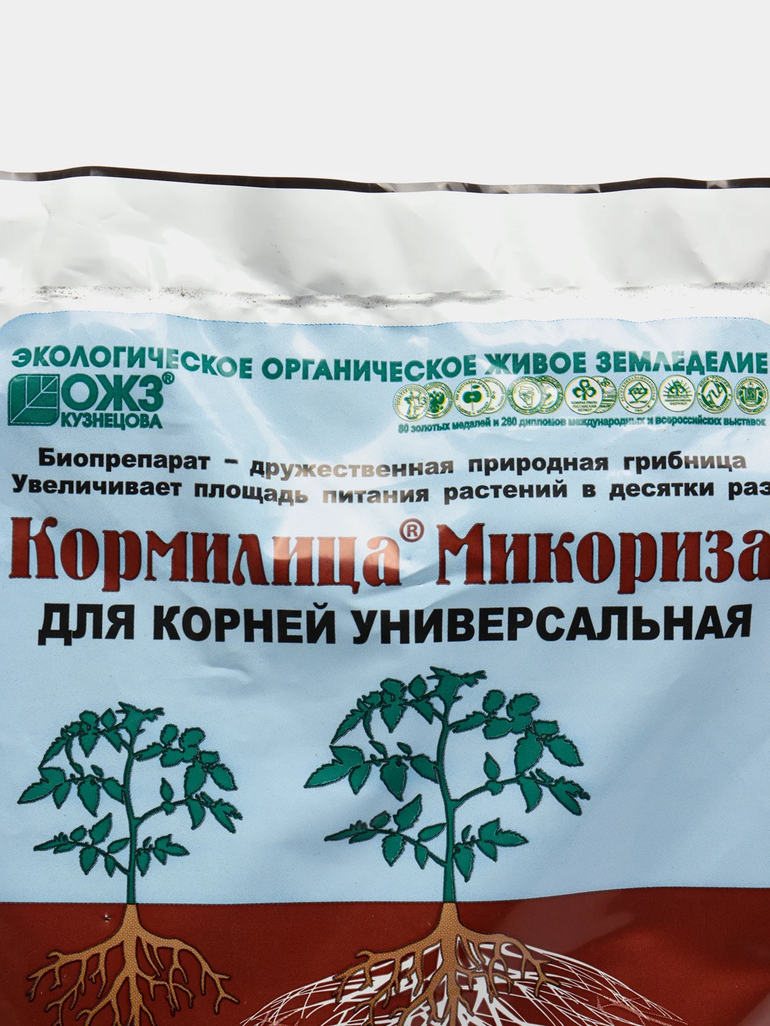 Удобрение для стимуляции роста корневой системы растений "Кормилица Микориза", 1 л