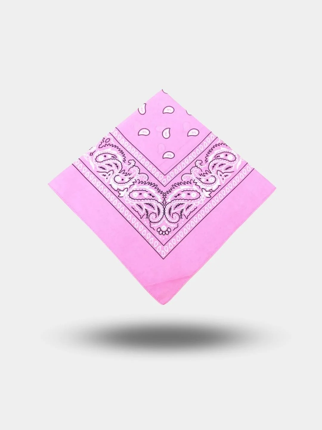 Розовый бандана на голову/женская/мужская/платок женская/универсальная косынка