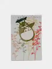 Бежевый блокнот по аниме One Punch Man, Атака Титанов, Тоторо, Унесенные призраками, А6