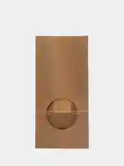 Крафт-пакет с круглым окном, фасовочный, бумажный, 10 шт. 120 х 80 х 250 см