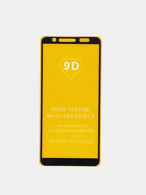 Защитное стекло 9D для Samsung Galaxy A7 2018 / A750. На весь экран