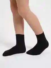 Носки детские спортивные, черные, комплект из 2 пар