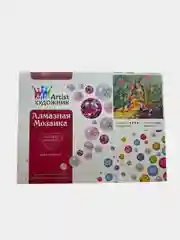 Алмазная мозаика "Прекрасный Тигр Шерхан" на подрамнике, 30 х 40 см