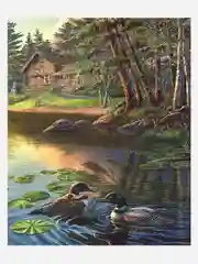 Лайм алмазная мозаика без подрамника "Пейзажи", 30*40 см