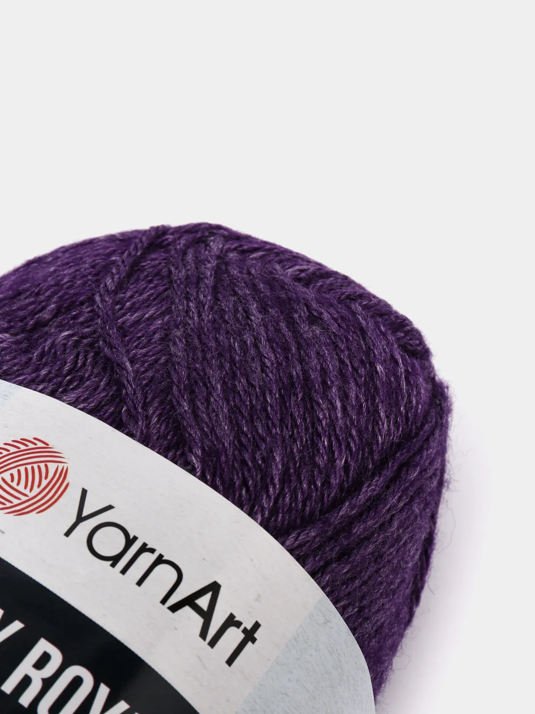 Фиолетовый пряжа YarnArt Silky Royal, 50г/140м, шелк Rayon и мериносовая шерсть