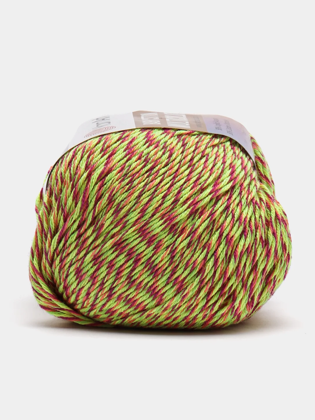 Желтый пряжа YarnArt Baby cotton multicolor, 50г/165м, 50% акрил, 50% хлопок