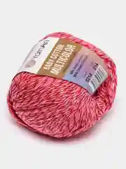 Красный пряжа YarnArt Baby cotton multicolor, 50г/165м, 50% акрил, 50% хлопок