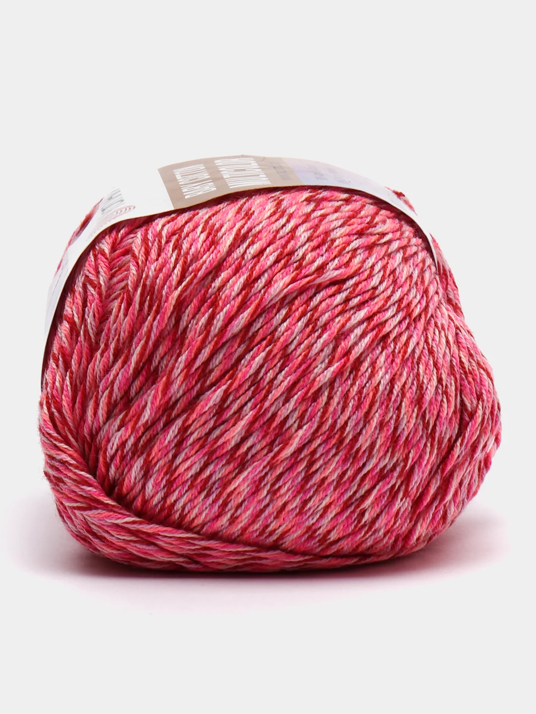Красный пряжа YarnArt Baby cotton multicolor, 50г/165м, 50% акрил, 50% хлопок