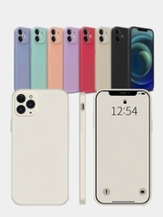 Противоударный, силиконовый, матовый чехол на iPhone 13, 13 Pro, 13 Pro max, 13 mini