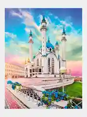Алмазная мозаика, 40 х 50 см, на подрамнике Мечеть "Кул Шариф"