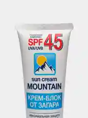 Флоресан Водостойкий Крем-блок от загара SPF 45 с витамином Е и D-пантенолом 60 мл