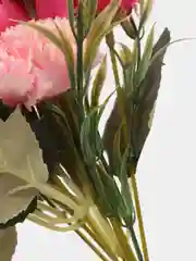 Розовый искусственные цветы, гвоздики