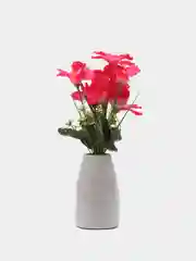 Розовый искуственные цветы Фрезии