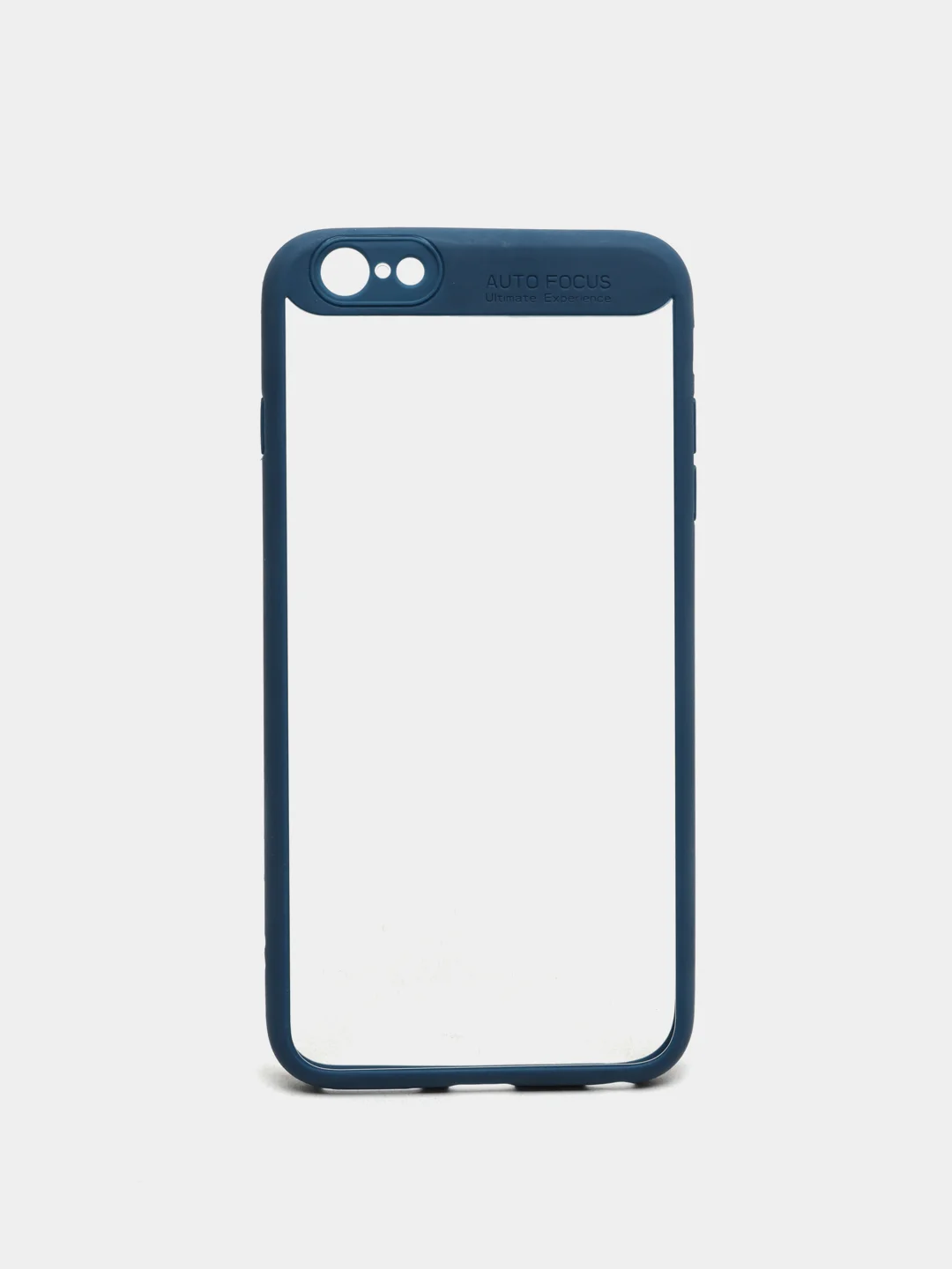 Синий iphone 7 / 8/SE 2020, 7 Plus / 8 Plus, 6/6s, 6 Plus / 6s Plus чехол пластиковый прозрачный