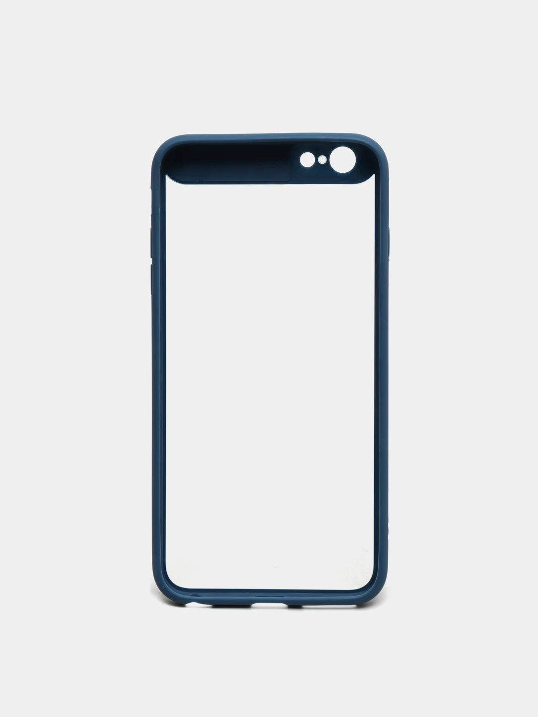 Синий iphone 7 / 8/SE 2020, 7 Plus / 8 Plus, 6/6s, 6 Plus / 6s Plus чехол пластиковый прозрачный