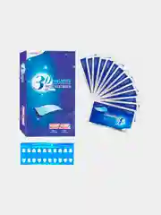 Отбеливающие полоски для зубов 3D White, 7 штук