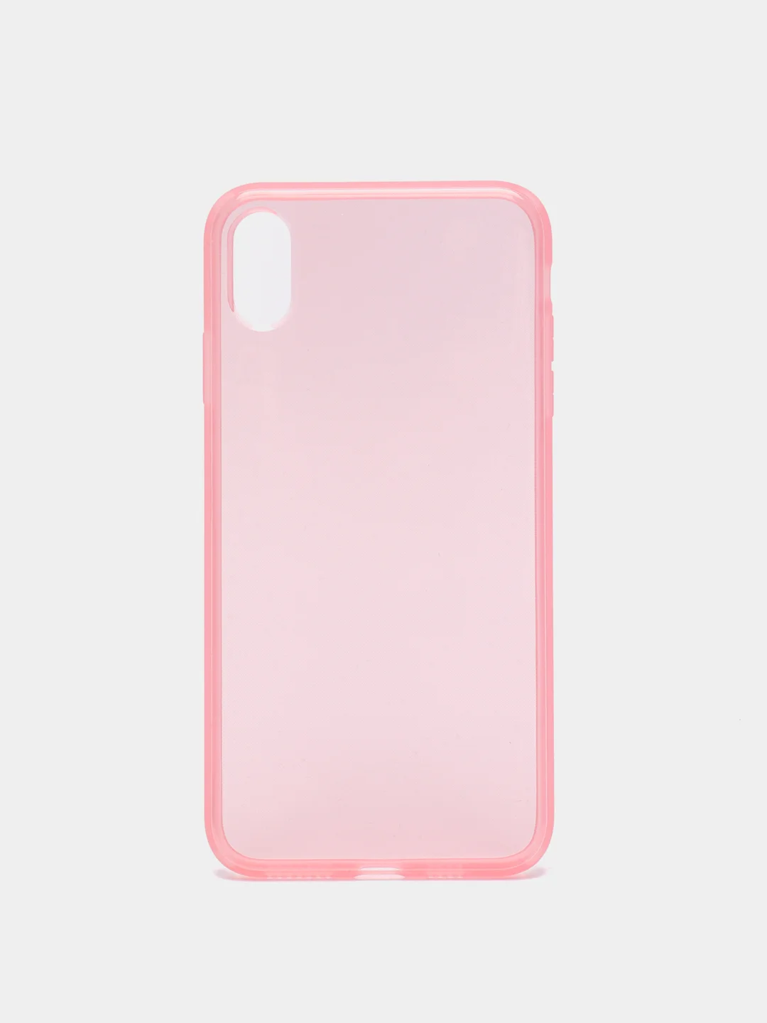Розовый чехол для Apple iPhone XS Max силиконовый