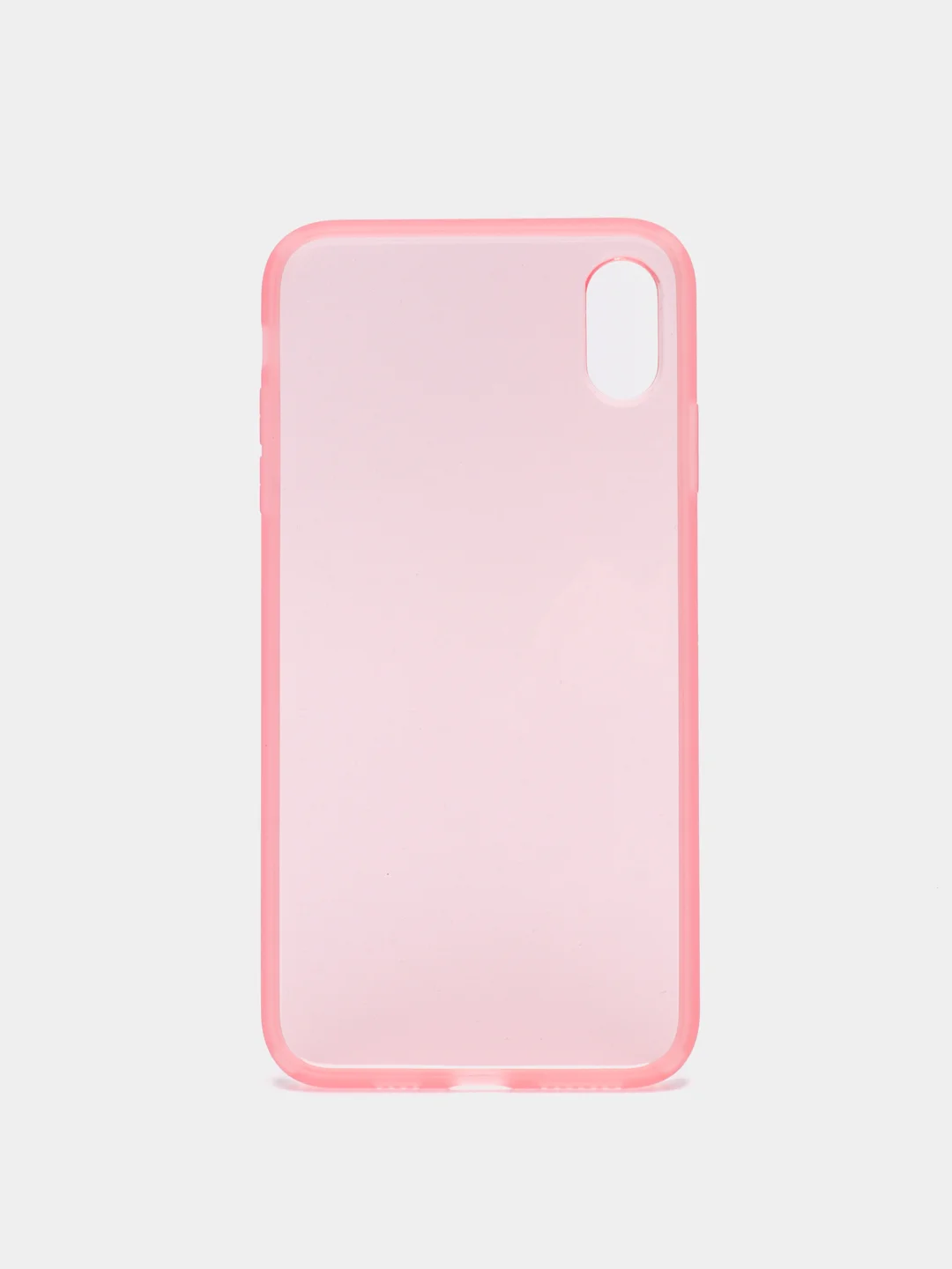 Розовый чехол для Apple iPhone XS Max силиконовый