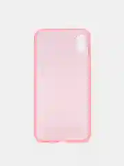Розовый чехол для Apple iPhone XS Max силиконовый