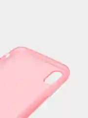 Розовый чехол для Apple iPhone XS Max силиконовый