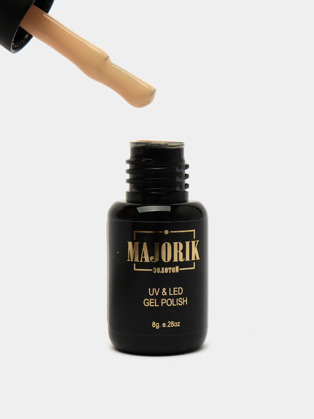 Гель лак для ногтей Majorik 8g, молочный белый серый бежевый розовый нюд френч