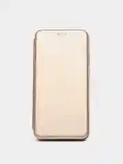 Золотой чехол книжка на Xiaomi Redmi Note 8 Pro (Сяоми Редми Нот 8 Про)