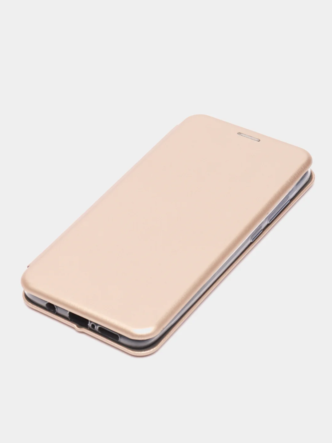Золотой чехол книжка на Xiaomi Redmi Note 8 Pro (Сяоми Редми Нот 8 Про)