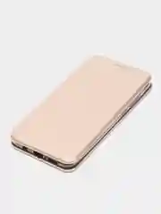 Золотой чехол книжка на Xiaomi Redmi Note 8 Pro (Сяоми Редми Нот 8 Про)