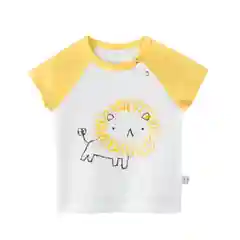 Желтый футболка детская
