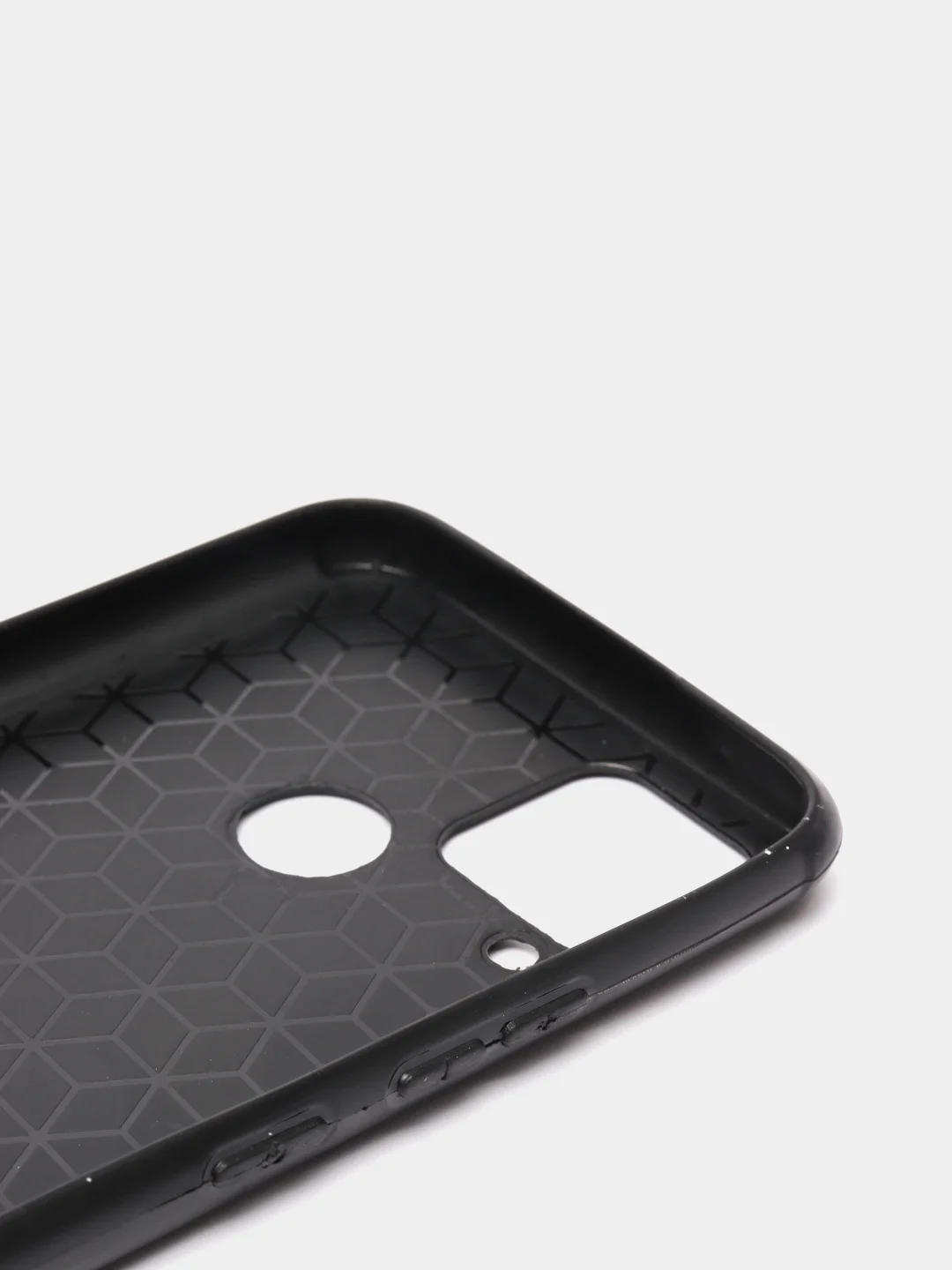 Зеленый чехол Realme C15 / C25 / C25S Реалми С15 / С25 / С25С силиконовый, имитация кожи