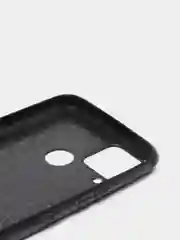 Зеленый чехол Realme C15 / C25 / C25S Реалми С15 / С25 / С25С силиконовый, имитация кожи