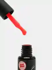 Гель лак для ногтей LuckyLak FL №142, 8 г, красный алый неоновый лак для маникюра и педикюра