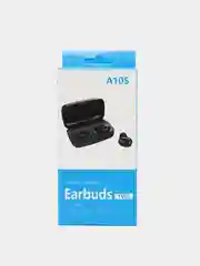 Черный беспроводные наушники TWS Earbuds A10S