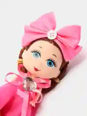 Розовый кукла брелок детская куколка моделька брелок для ключей игрушка подарок для детей девочек