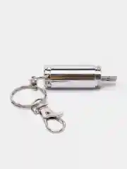 Серебряный патрон-флешка USB 4, 8, 16, 32 гб/ подарочная пуля в реальный размер