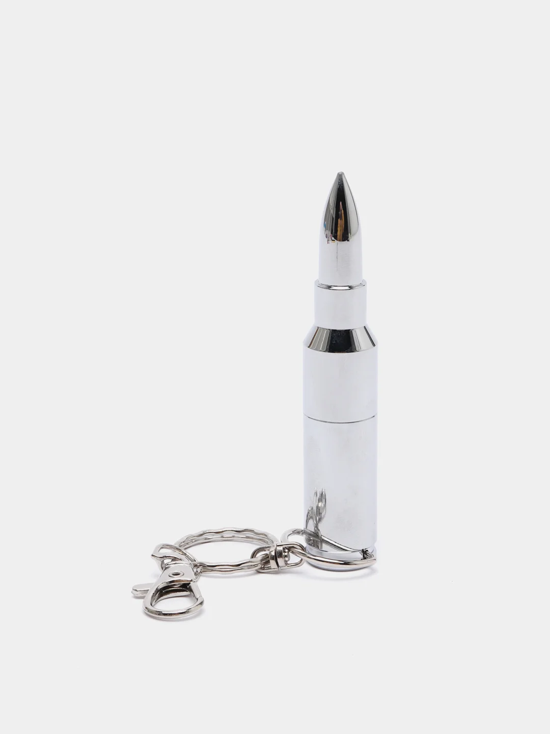 Серебряный патрон-флешка USB 4, 8, 16, 32 гб/ подарочная пуля в реальный размер