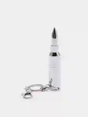 Серебряный патрон-флешка USB 4, 8, 16, 32 гб/ подарочная пуля в реальный размер