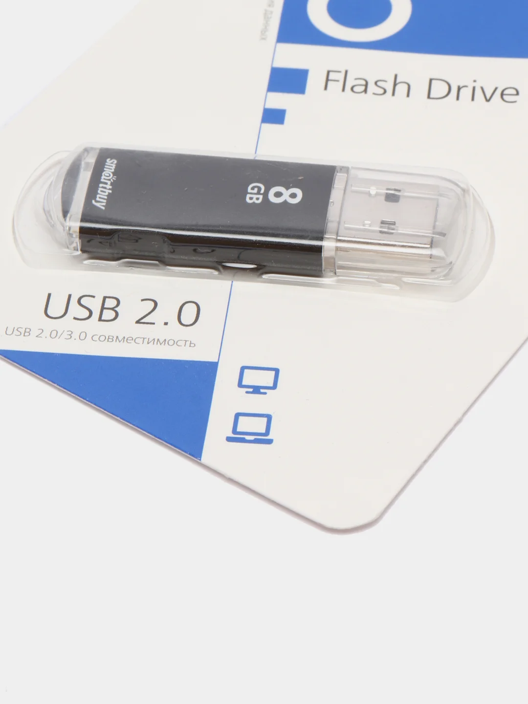 Флеш накопитель USB SmartBuy V-Cut 2.0, 5 размеров, карта памяти