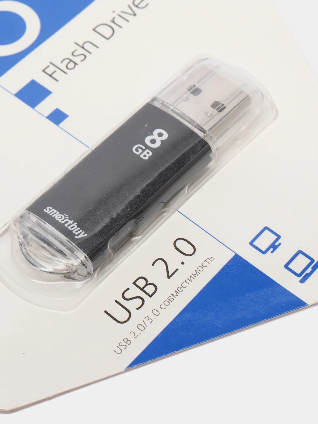 Флеш накопитель USB SmartBuy V-Cut 2.0, 5 размеров, карта памяти