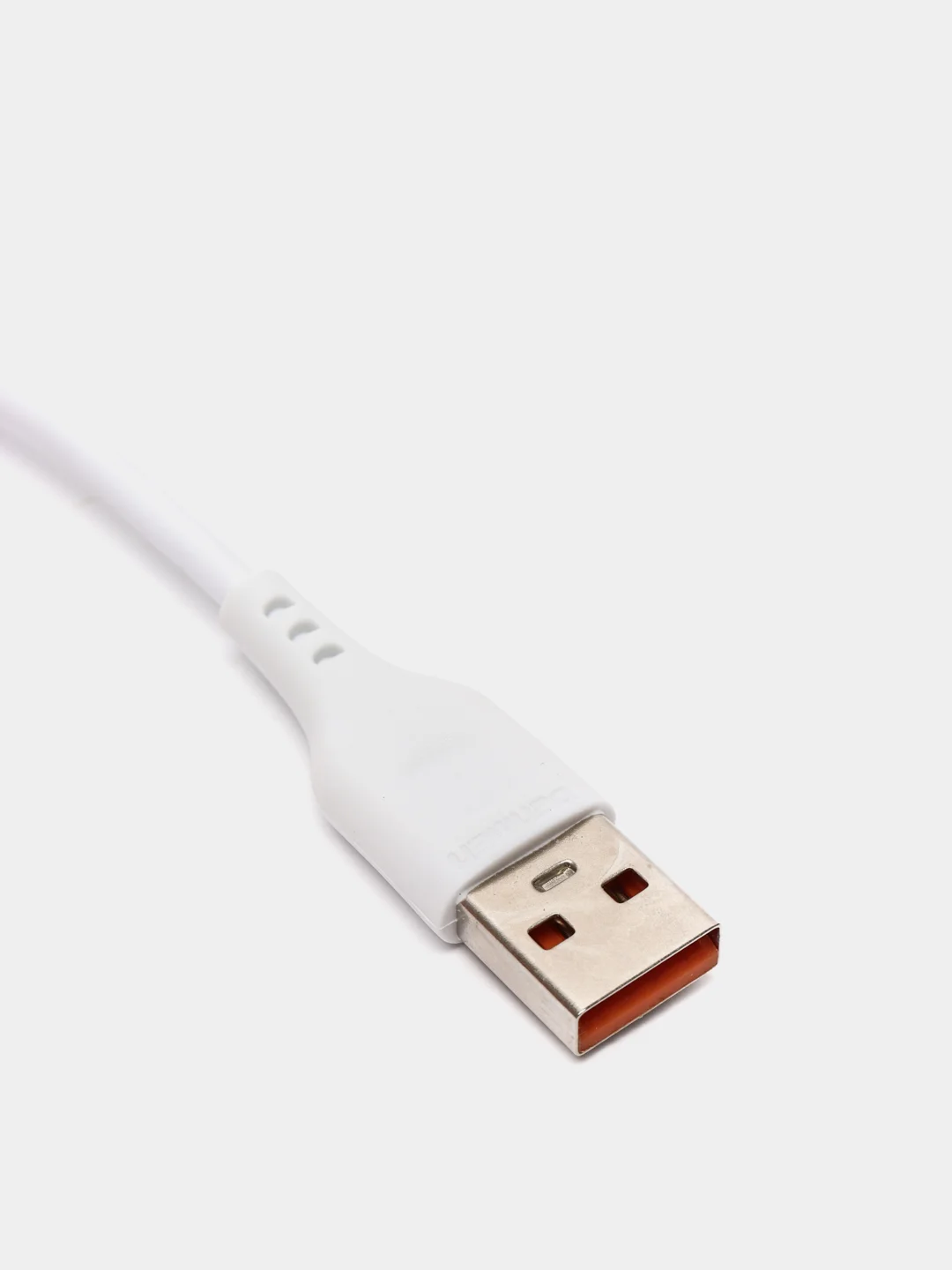 Белый кабель для зарядки DENMEN USB Type-C