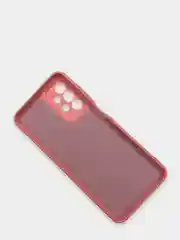 Бежевый чехол Samsung Galaxy A23, Самсунг Галакси А23 силиконовый, цветной с мягким подкладом